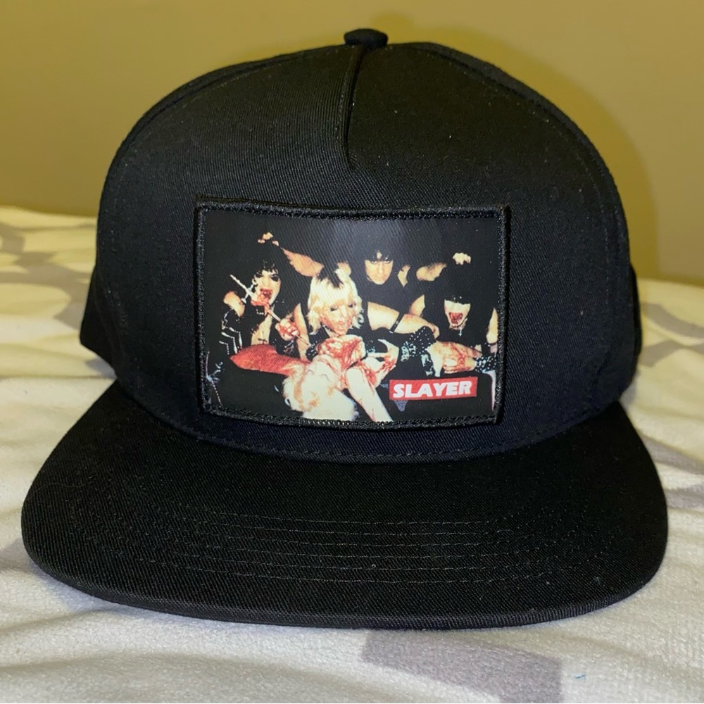 Supreme Slayer Altar Cap Adjustable Snapback Hat FW16 Collection Extremely Rare